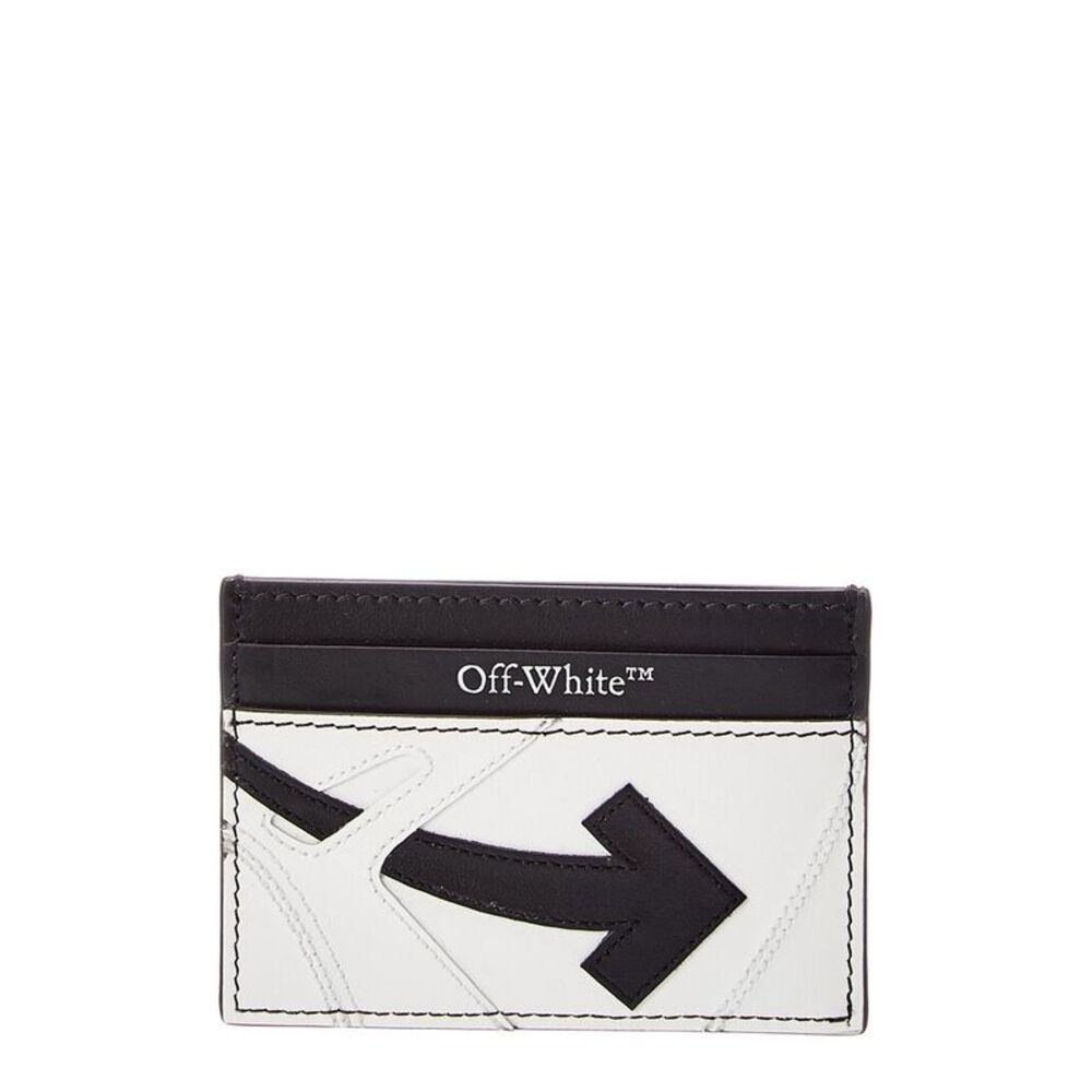 Off-White™ Ooo Sneaker Card Case, Black